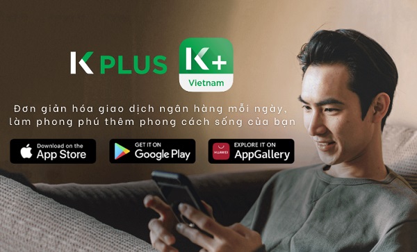App kplus có tính năng mobile banking